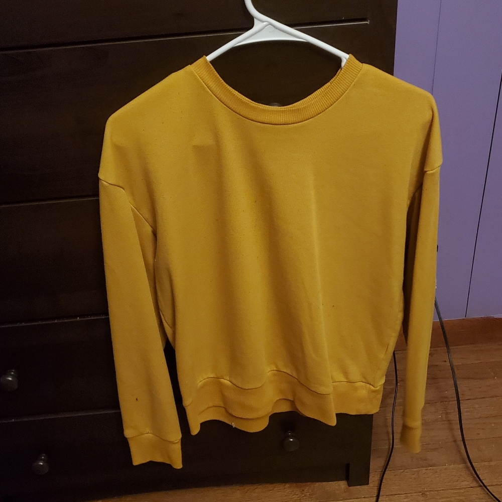 Yellow Crewneck Sweater
